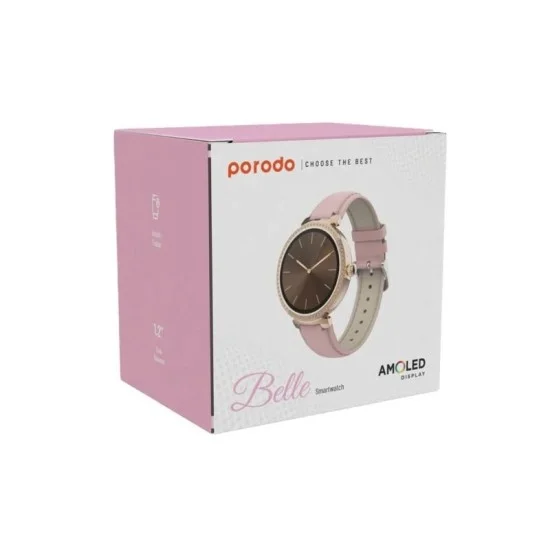 Porodo Belle Smart Watch - Pink